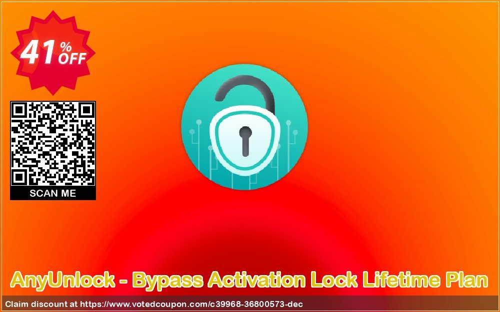 AnyUnlock - Bypass Activation Lock Lifetime Plan Coupon Code Dec 2023, 41% OFF - VotedCoupon