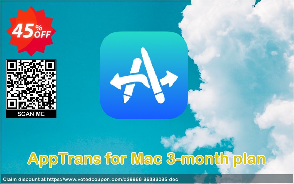 AppTrans for MAC 3-month plan Coupon Code Apr 2024, 45% OFF - VotedCoupon