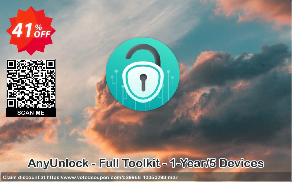 AnyUnlock - Full Toolkit - 1-Year/5 Devices