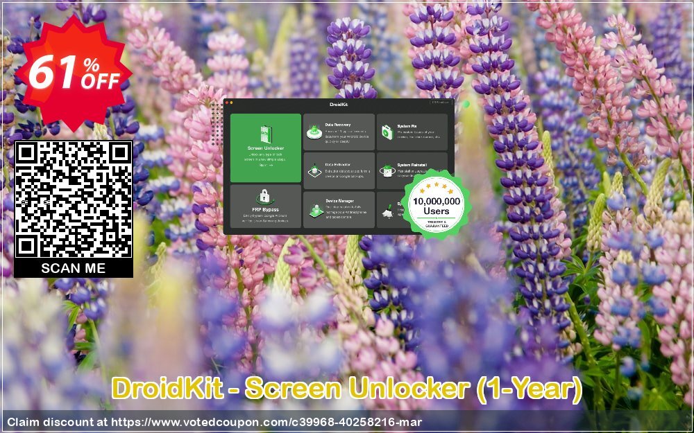 DroidKit - Screen Unlocker, 1-Year  Coupon Code Apr 2024, 61% OFF - VotedCoupon