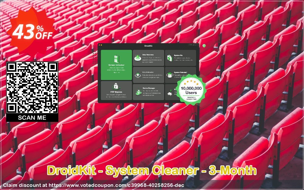 DroidKit - System Cleaner - 3-Month Coupon Code Dec 2023, 43% OFF - VotedCoupon