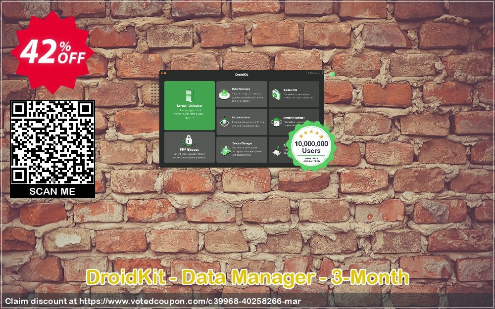 DroidKit - Data Manager - 3-Month Coupon Code May 2024, 42% OFF - VotedCoupon