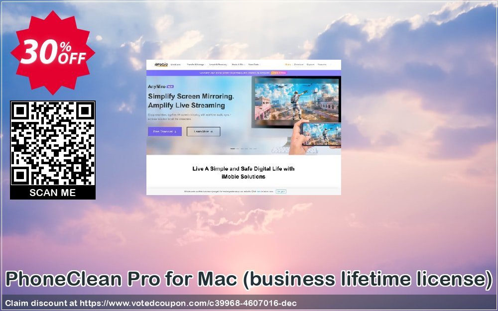 PhoneClean Pro for MAC, business lifetime Plan  Coupon Code Dec 2023, 30% OFF - VotedCoupon