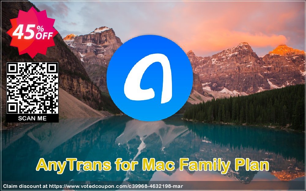 AnyTrans for MAC Family Plan voted-on promotion codes