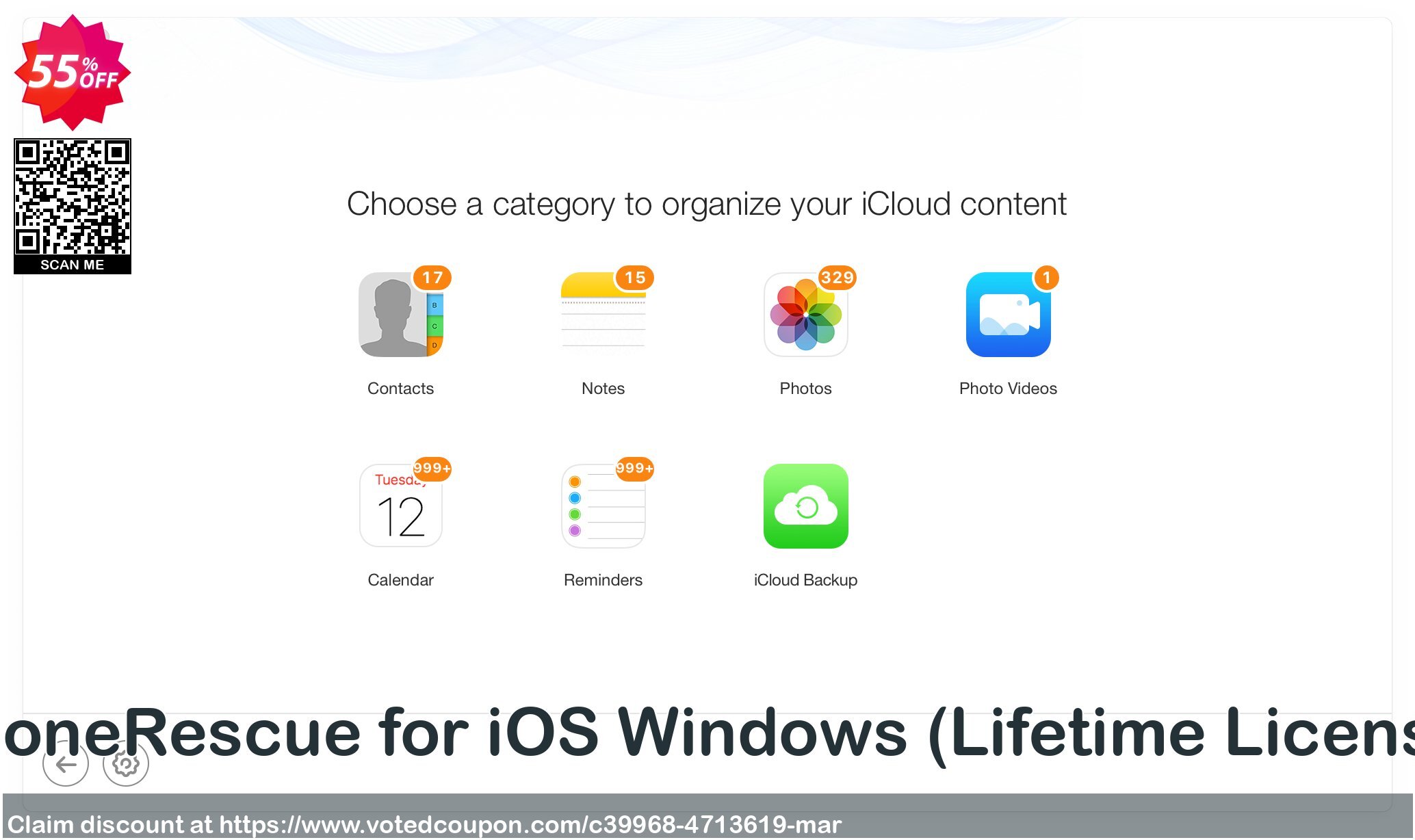 PhoneRescue for iOS WINDOWS, Lifetime Plan  Coupon Code May 2024, 55% OFF - VotedCoupon