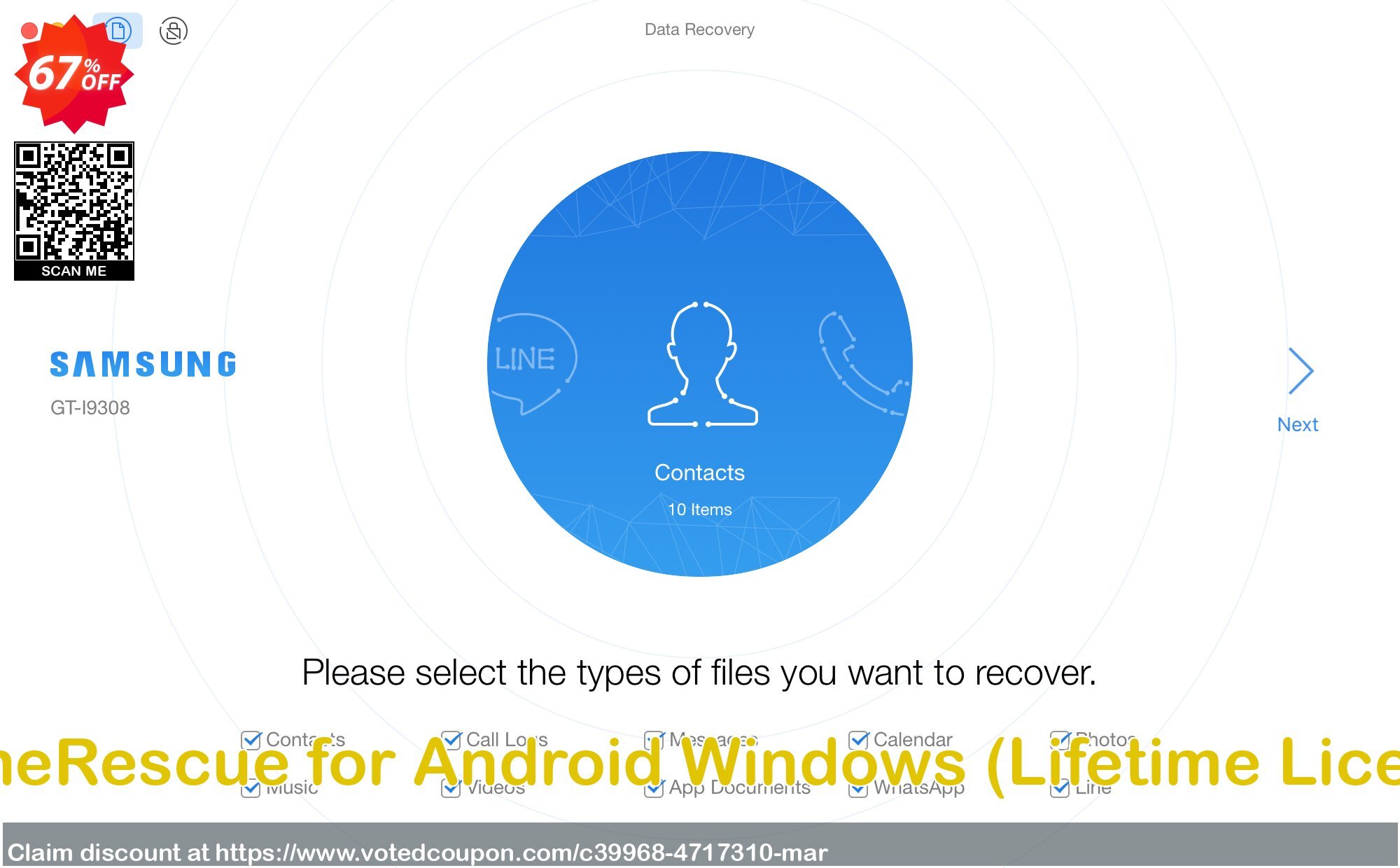 PhoneRescue for Android WINDOWS, Lifetime Plan  Coupon Code Apr 2024, 67% OFF - VotedCoupon