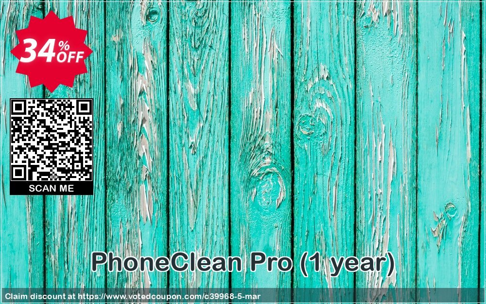 PhoneClean Pro, Yearly  Coupon Code Apr 2024, 34% OFF - VotedCoupon