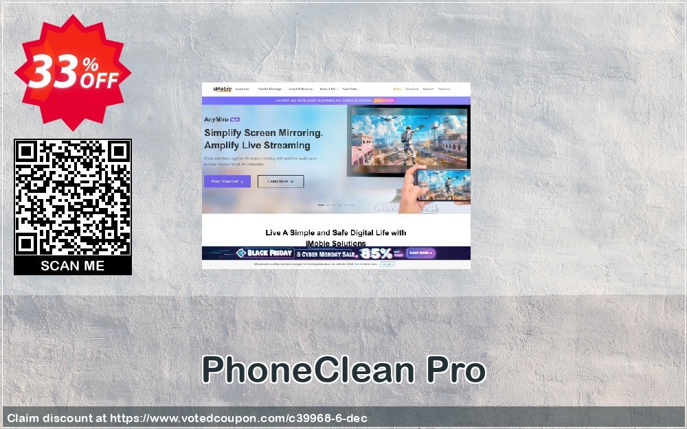 PhoneClean Pro Coupon, discount PhoneClean Pro for Windows Stunning deals code 2024. Promotion: 30OFF Coupon Imobie