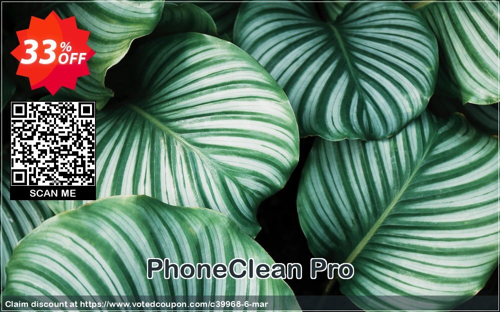 PhoneClean Pro Coupon, discount PhoneClean Pro for Windows Stunning deals code 2024. Promotion: 30OFF Coupon Imobie