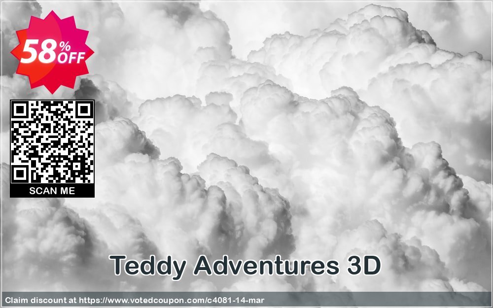 Teddy Adventures 3D Coupon, discount 50% bundle discount. Promotion: 