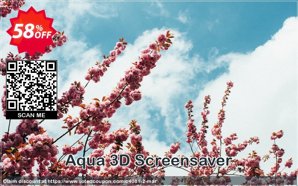 Aqua 3D Screensaver Coupon Code Apr 2024, 58% OFF - VotedCoupon