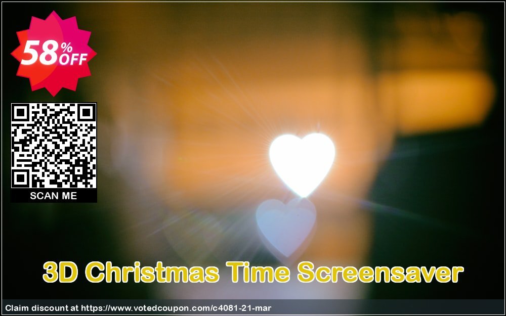 3D Christmas Time Screensaver Coupon, discount 50% bundle discount. Promotion: 