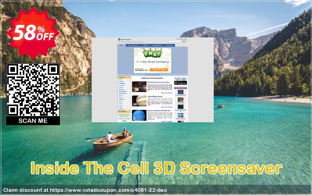 Inside The Cell 3D Screensaver Coupon, discount 50% bundle discount. Promotion: 