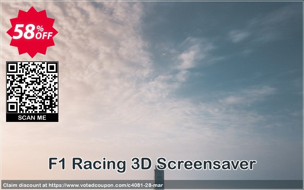 F1 Racing 3D Screensaver Coupon, discount 50% bundle discount. Promotion: