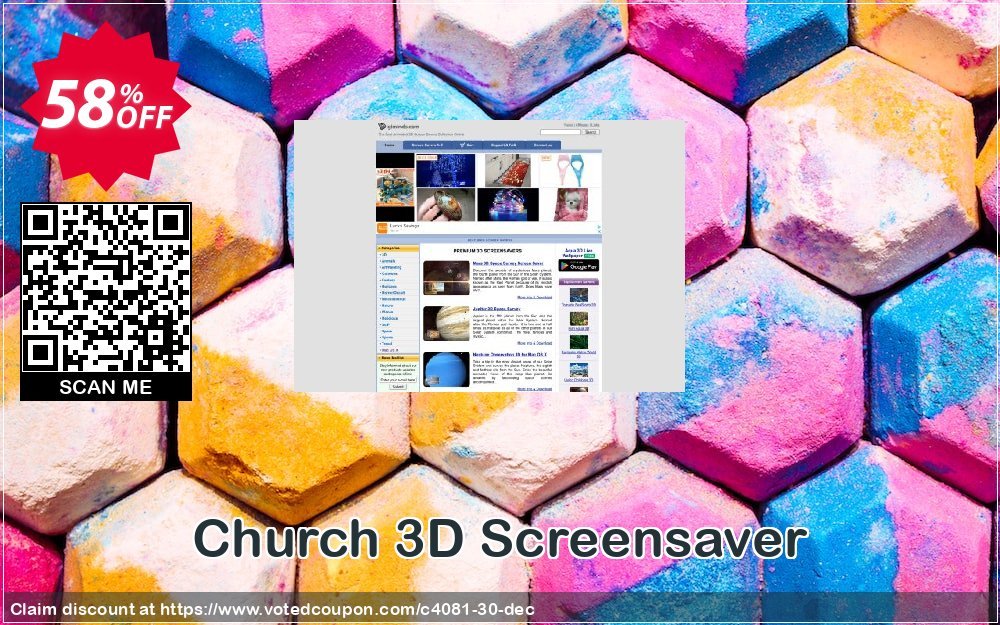 Church 3D Screensaver Coupon, discount 50% bundle discount. Promotion: 