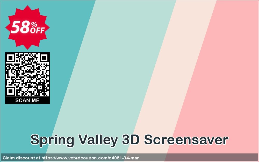 Spring Valley 3D Screensaver Coupon, discount 50% bundle discount. Promotion: