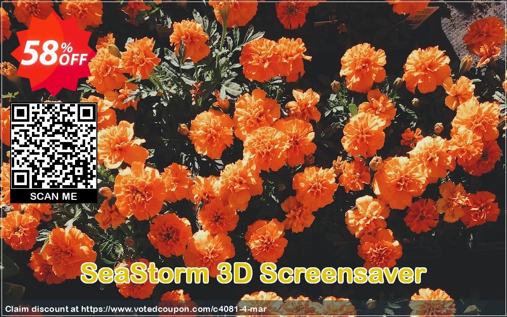 SeaStorm 3D Screensaver Coupon, discount 50% bundle discount. Promotion: