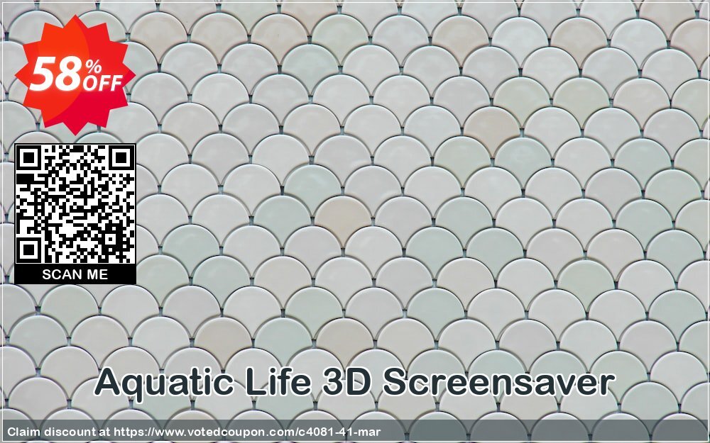 Aquatic Life 3D Screensaver Coupon, discount 50% bundle discount. Promotion: 