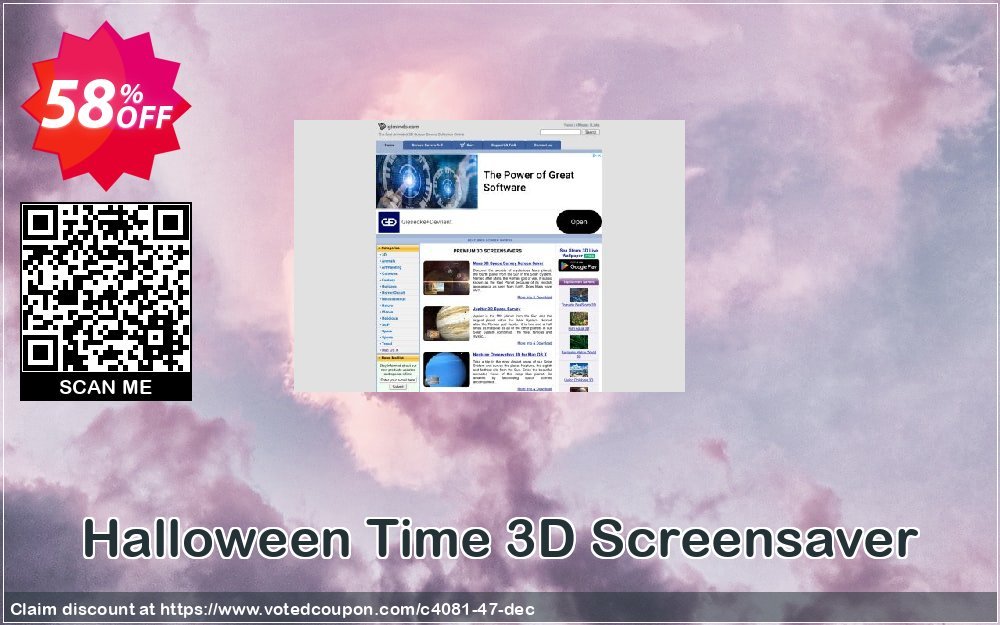 Halloween Time 3D Screensaver Coupon Code Apr 2024, 58% OFF - VotedCoupon