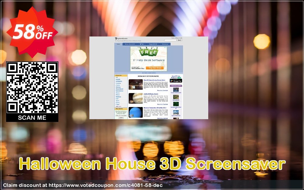 Halloween House 3D Screensaver Coupon Code Apr 2024, 58% OFF - VotedCoupon