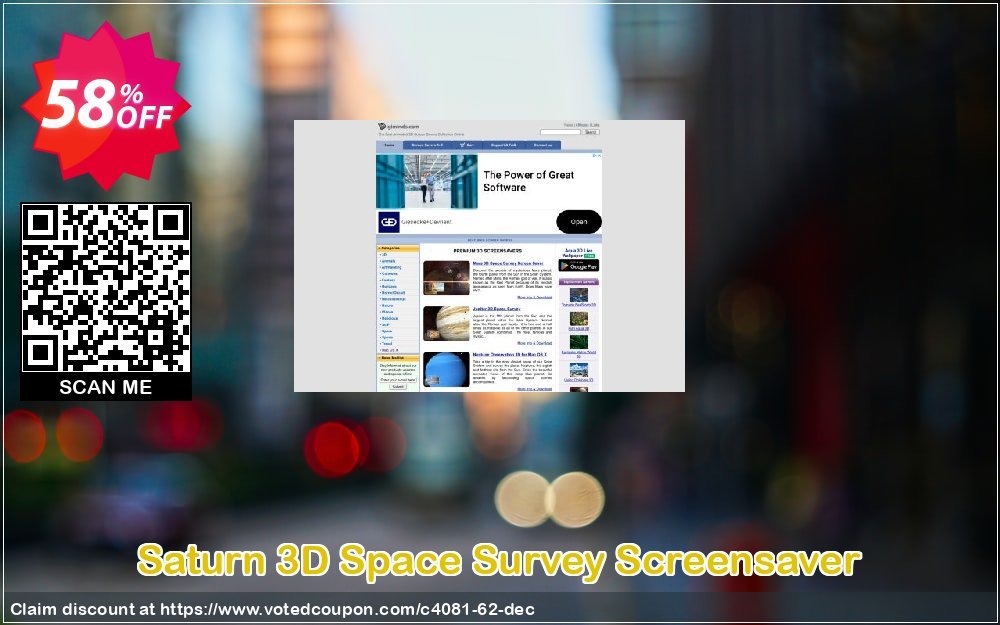 Saturn 3D Space Survey Screensaver Coupon Code May 2024, 58% OFF - VotedCoupon
