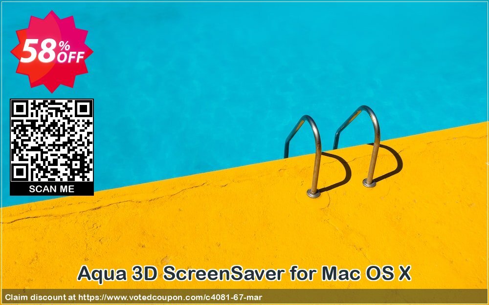 Aqua 3D ScreenSaver for MAC OS X Coupon, discount 50% bundle discount. Promotion: 