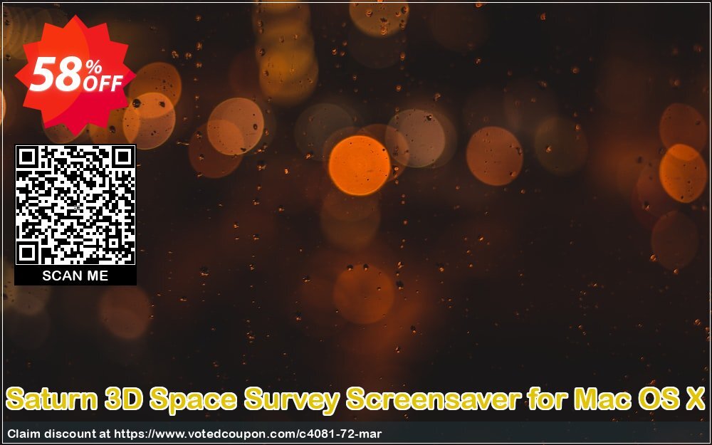 Saturn 3D Space Survey Screensaver for MAC OS X Coupon Code Apr 2024, 58% OFF - VotedCoupon