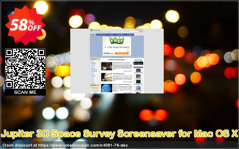 Jupiter 3D Space Survey Screensaver for MAC OS X Coupon Code Apr 2024, 58% OFF - VotedCoupon