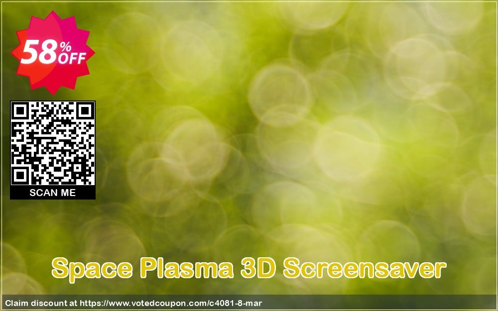 Space Plasma 3D Screensaver Coupon, discount 50% bundle discount. Promotion: 