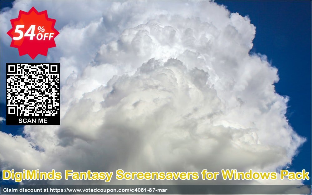 DigiMinds Fantasy Screensavers for WINDOWS Pack Coupon, discount 50% bundle discount. Promotion: 