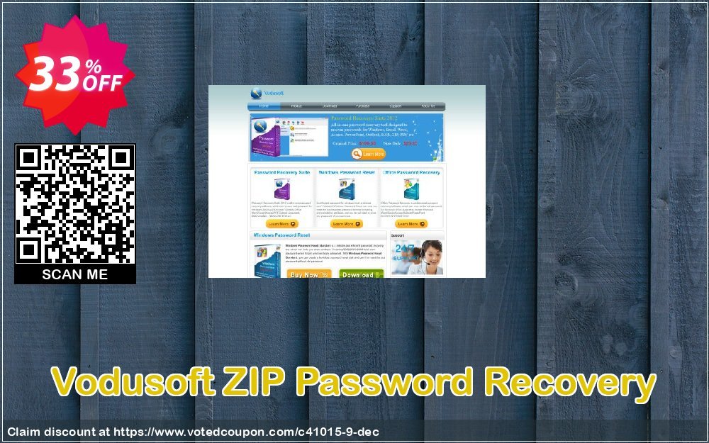 Vodusoft ZIP Password Recovery Coupon, discount Vodusoft coupon codes (41015). Promotion: Vodusoft promo codes (41015)