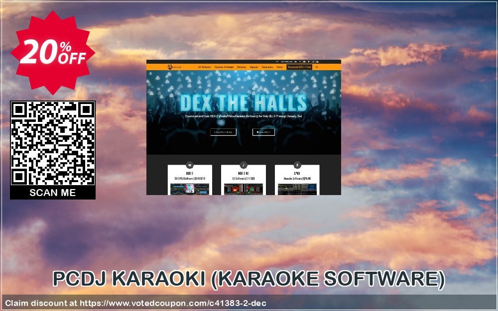 PCDJ KARAOKI, KARAOKE SOFTWARE  Coupon, discount PCDJ Karaoki (WINDOWS ONLY Professional Karaoke Software - 3 Activations) formidable discount code 2023. Promotion: Yelp save 5% on PCDJ Software
