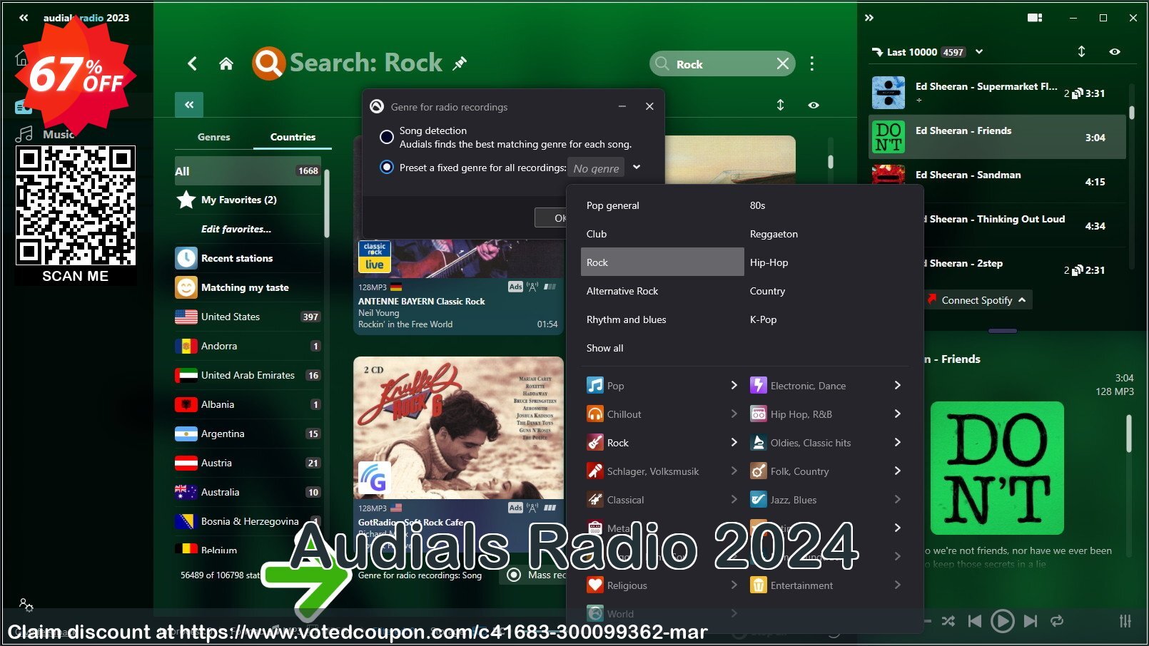 Audials Radio 2024 Coupon Code May 2024, 67% OFF - VotedCoupon