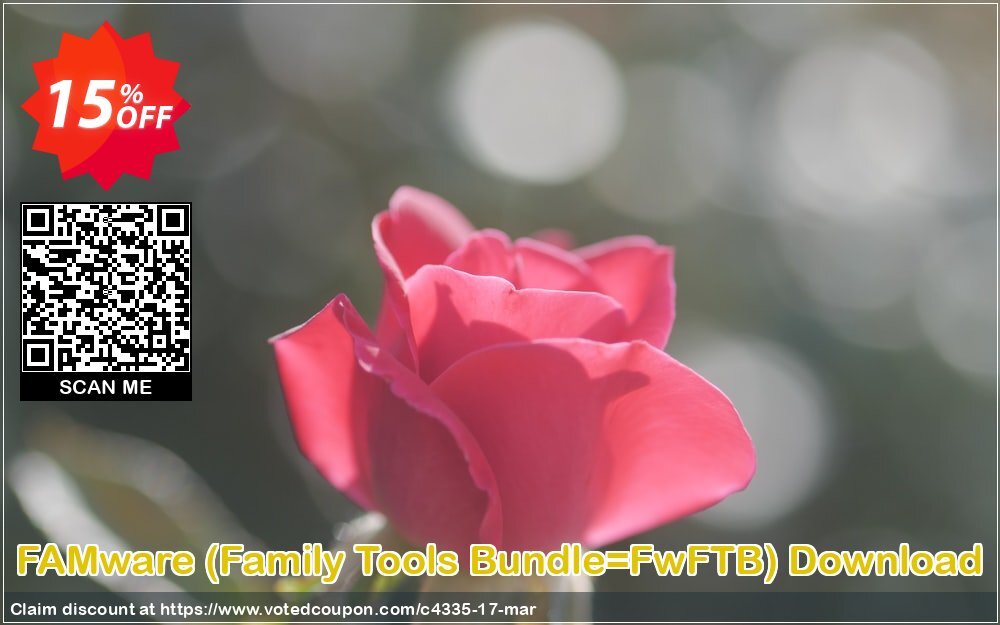 FAMware, Family Tools Bundle=FwFTB Download Coupon, discount FAMware coupon (4335). Promotion: FAMware discount codes (4335)