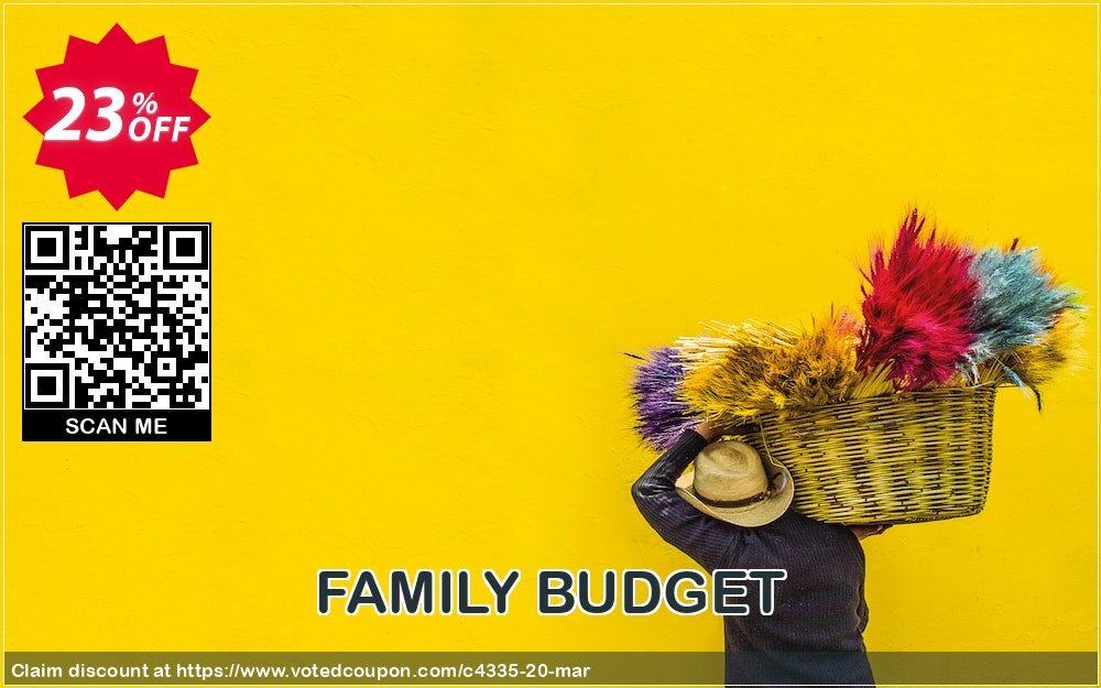 FAMILY BUDGET Coupon, discount FAMware coupon (4335). Promotion: FAMware discount codes (4335)