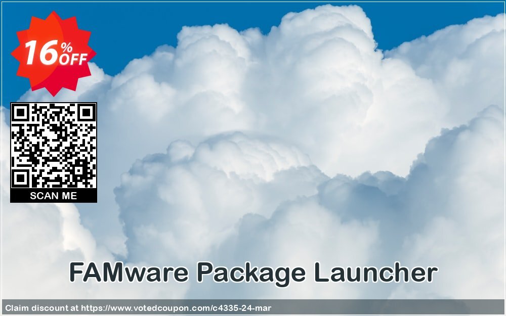 FAMware Package Launcher Coupon, discount Previous Customer Discount for Bundle Purchase. Promotion: Previous Customer? Get bundled product FwFSB at a discount.