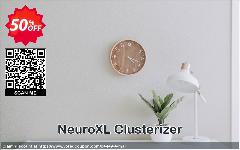 NeuroXL Clusterizer Coupon, discount Special Discount. Promotion: 