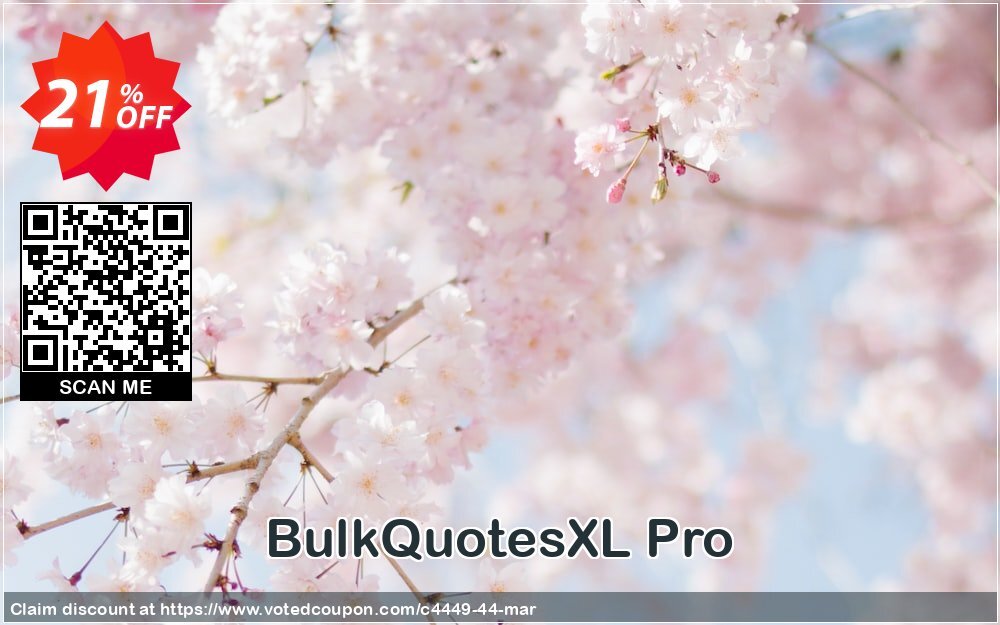 BulkQuotesXL Pro Coupon Code May 2024, 21% OFF - VotedCoupon