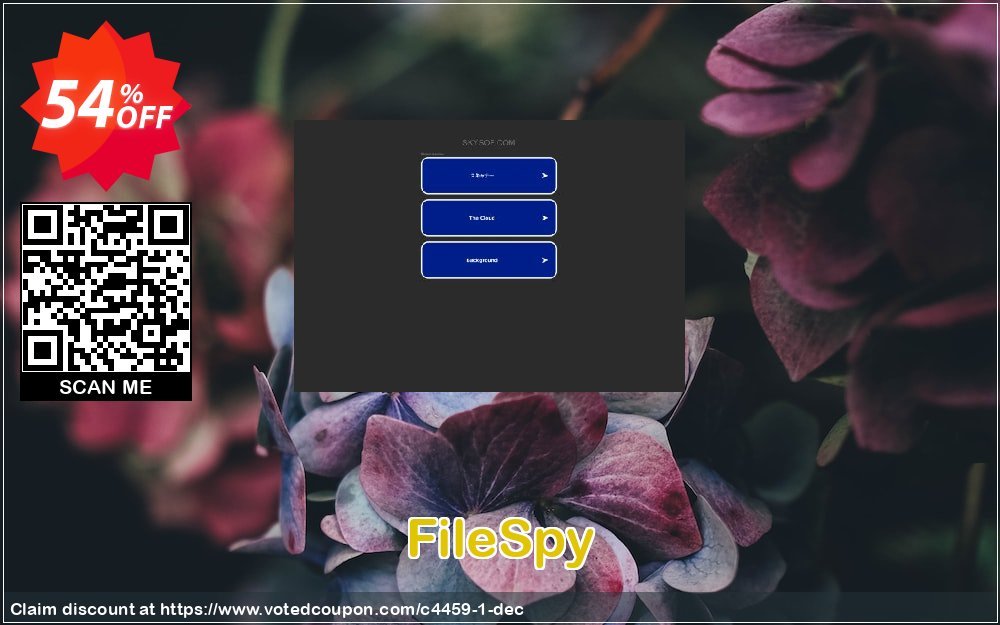 FileSpy Coupon, discount 50% Off. Promotion: 50% Off the Purchase Price