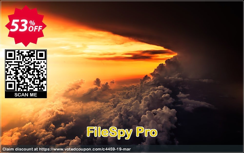 FileSpy Pro Coupon, discount 50% Off. Promotion: 50% Off the Purchase Price