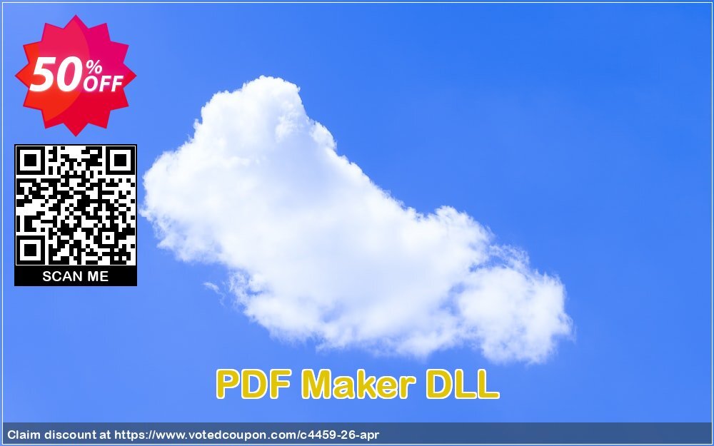 PDF Maker DLL Coupon, discount 50% Off. Promotion: 50% Off the Purchase Price