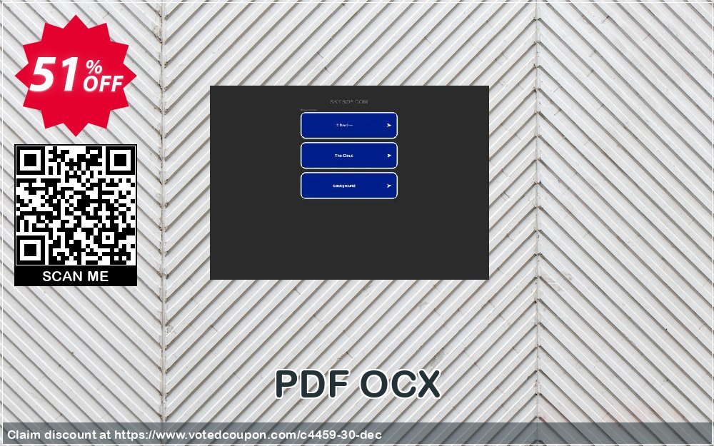 PDF OCX Coupon Code Apr 2024, 51% OFF - VotedCoupon