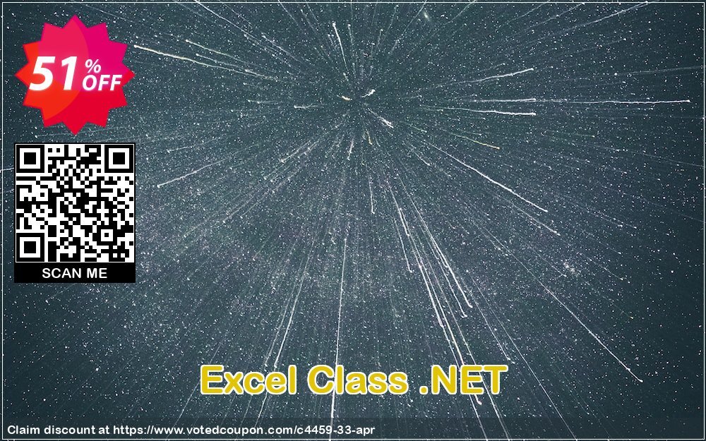 Excel Class .NET Coupon, discount 50% Off. Promotion: 50% Off the Purchase Price