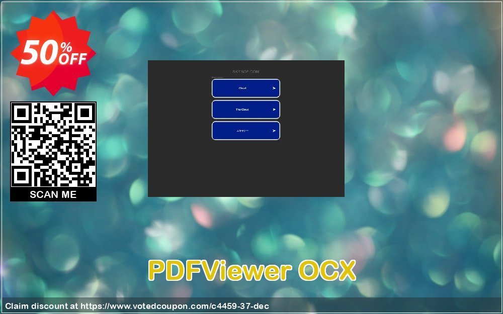 PDFViewer OCX Coupon, discount 50% Off. Promotion: 50% Off the Purchase Price