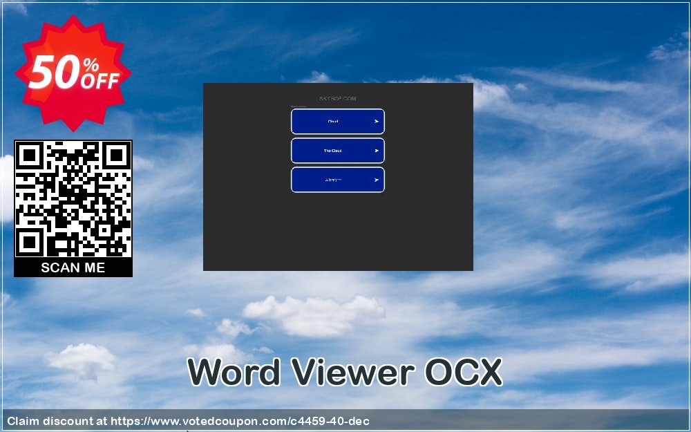 Word Viewer OCX Coupon, discount 50% Off. Promotion: 50% Off the Purchase Price