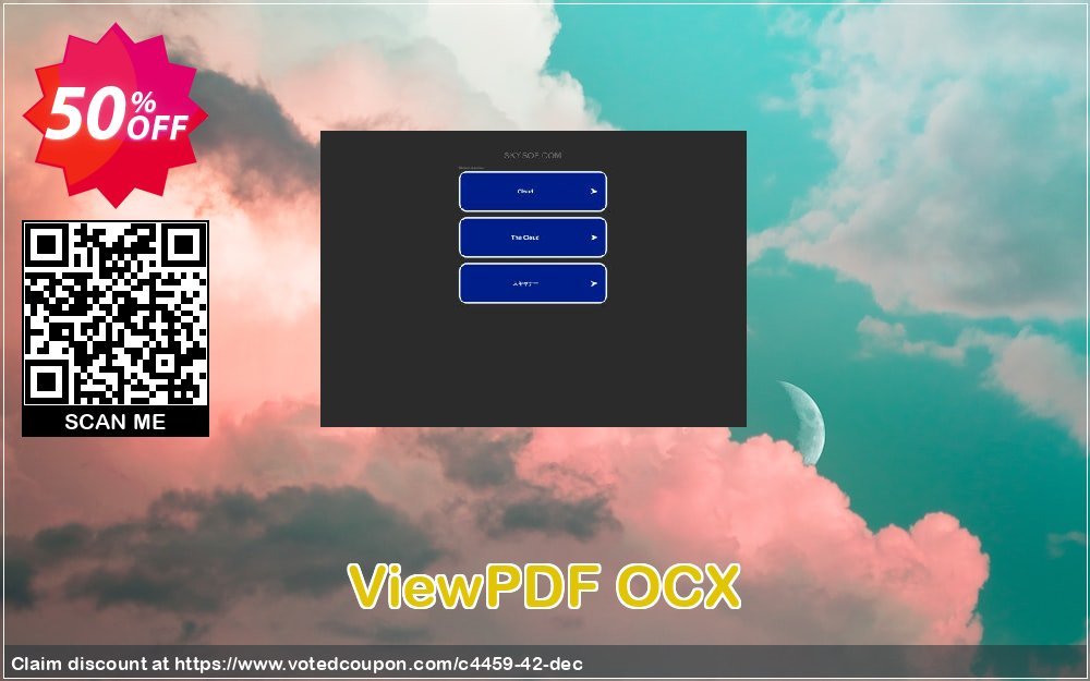 ViewPDF OCX Coupon, discount 50% Off. Promotion: 50% Off the Purchase Price