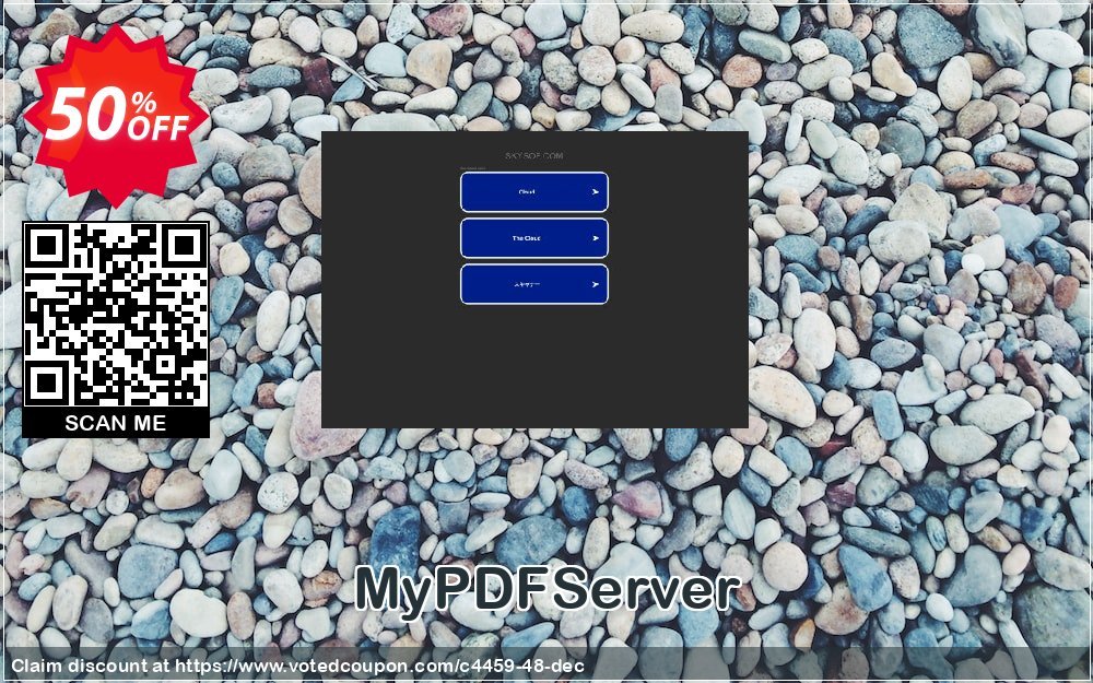 MyPDFServer Coupon, discount 50% Off. Promotion: 50% Off the Purchase Price