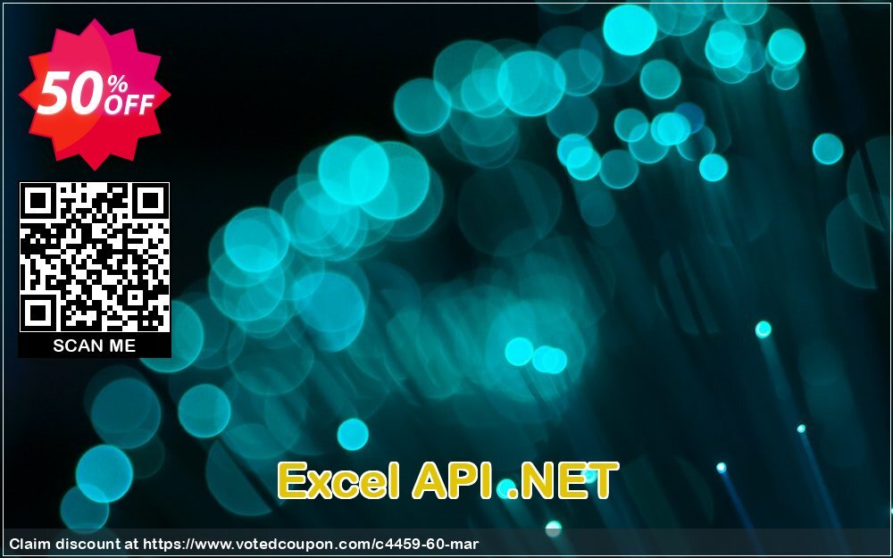 Excel API .NET Coupon, discount 50% Off. Promotion: 50% Off the Purchase Price