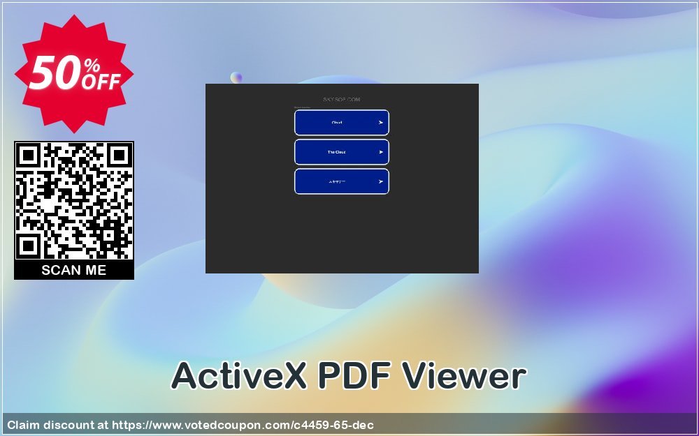 ActiveX PDF Viewer Coupon, discount 50% Off. Promotion: 50% Off the Purchase Price