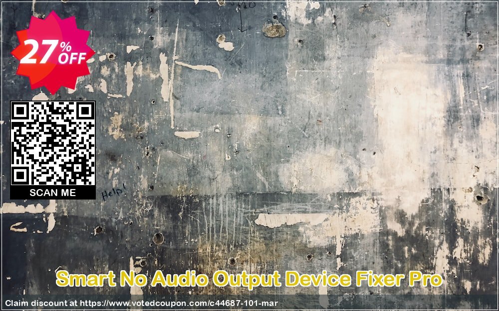 Smart No Audio Output Device Fixer Pro Coupon Code Apr 2024, 27% OFF - VotedCoupon